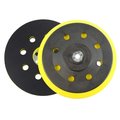 Superior Pads And Abrasives 6 Inch Dia 8 Vacuum Holes Hook & Loop Rubber Backing Pad Replaces Makita A-91207 RSP44